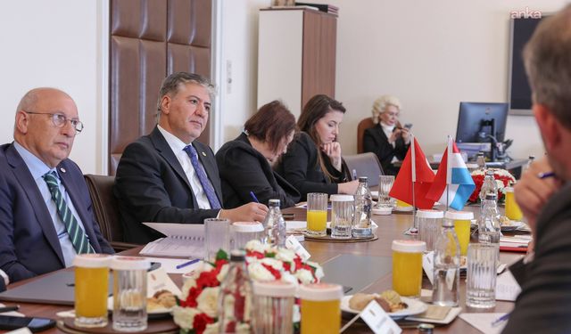 YENİ Parti heyeti Lüksemburg Temsilciler Meclisi Başkanı Claude Wiseler ile bir araya geldi
