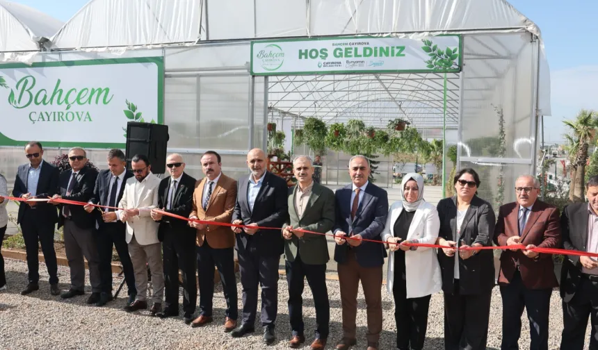 Bahçem Çayırova doğayla buluştu