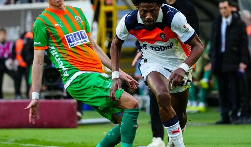 Alanyaspor, Başakşehir’e 2-1 mağlup oldu