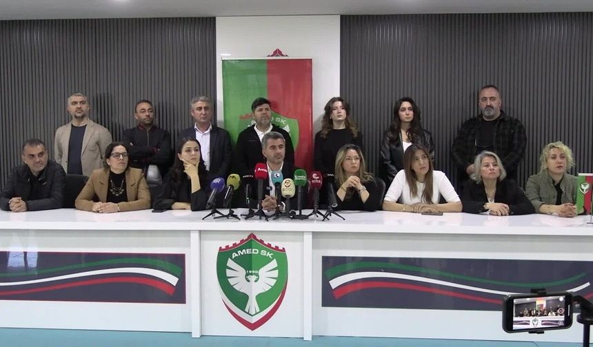 Amedspor Başkanı Nahit Eren: Hakem hatalarıyla önümüz kesiliyorsa suskun kalmayacağız