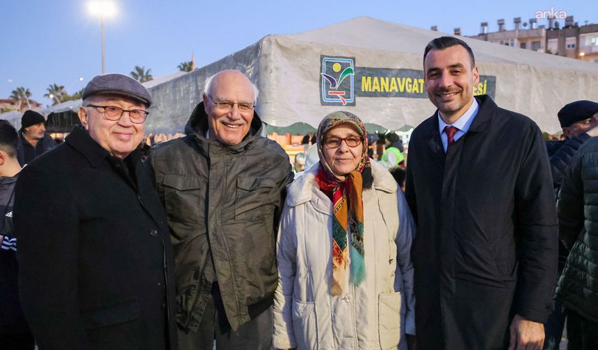 Manavgat Belediyesi'nin iftar buluşmaları devam ediyor