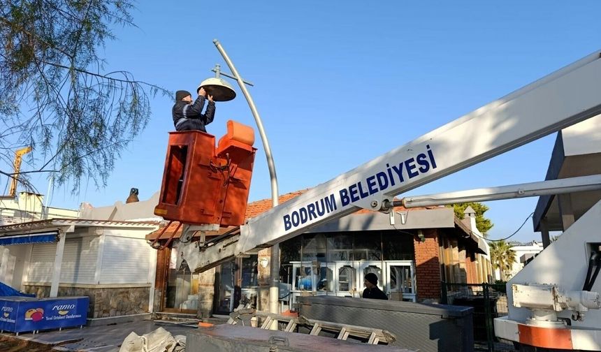 Bodrum genelinde iyileştirme ve yenileme çalışmaları devam ediyor