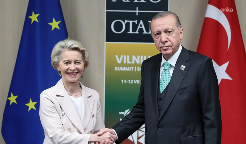 Cumhurbaşkanı Erdoğan, AB Komisyonu Başkanı Leyen ile İran'a yönelik saldırıları görüştü