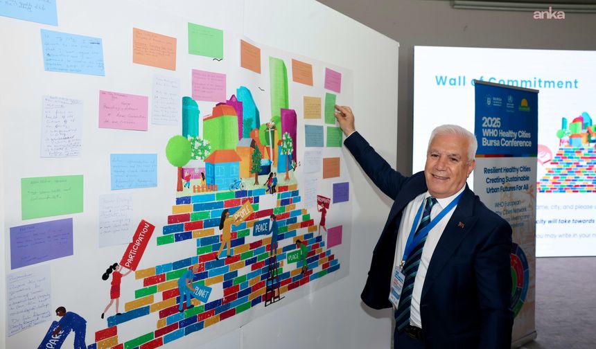 DSÖ, 'Bursa Taahhüdü'nü küresel kamuoyuyla paylaştı... Mustafa Bozbey: 'Şehirlerimizin sürdürülebilir, dirençli ve kapsayıcı olmasını sağlamayı amaçlıyoruz'