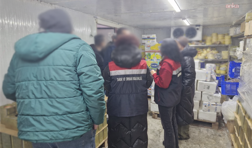 Rize'de mevzuata aykırı 9 ton 750 kilogram gıdaya el konuldu