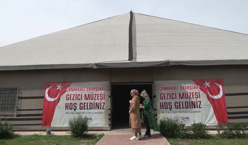 Çanakkale Savaşları Gezici Müzesi, Muratpaşa'da ziyarete açıldı