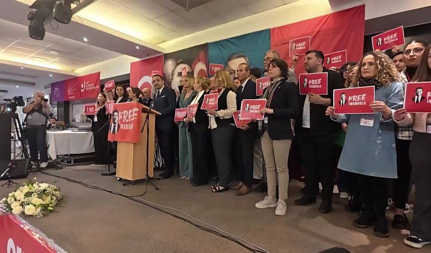 CHP Almanya Federasyonu, Köln'de 'İstanbul'da direniş, Almanya'da dayanışma' mitingi düzenledi