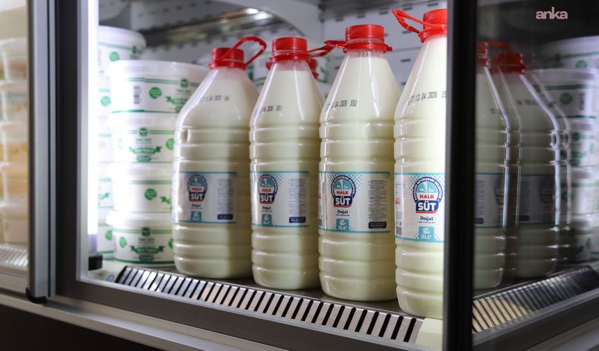 Eskişehir Büyükşehir Belediyesi'nin Halk Süt projesi ile sağlıklı ve ekonomik ürünler sofralarda