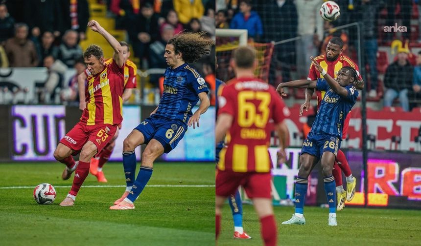 Fenerbahçe, deplasmanda karşılaştığı Kayserispor'u 4-0 mağlup etti