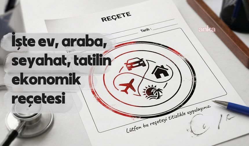 İşte ev, araba, seyahat, tatilin ekonomik reçetesi Ekonomist Prof. Dr. Uysal'dan çarpıcı bir çalışma