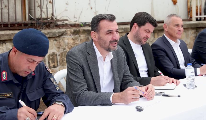 Manavgat Belediye Başkan Vekili Çiçek, turizm sezonu öncesi Side esnafıyla buluştu