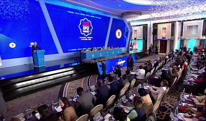 PAB 152'nci Genel Kurulu Kadın Parlamenterler Forumu... TBMM Başkanı Kurtulmuş: 'Temsil alanlarında kadınların güçlü şekilde yer alması temel gereklilik'