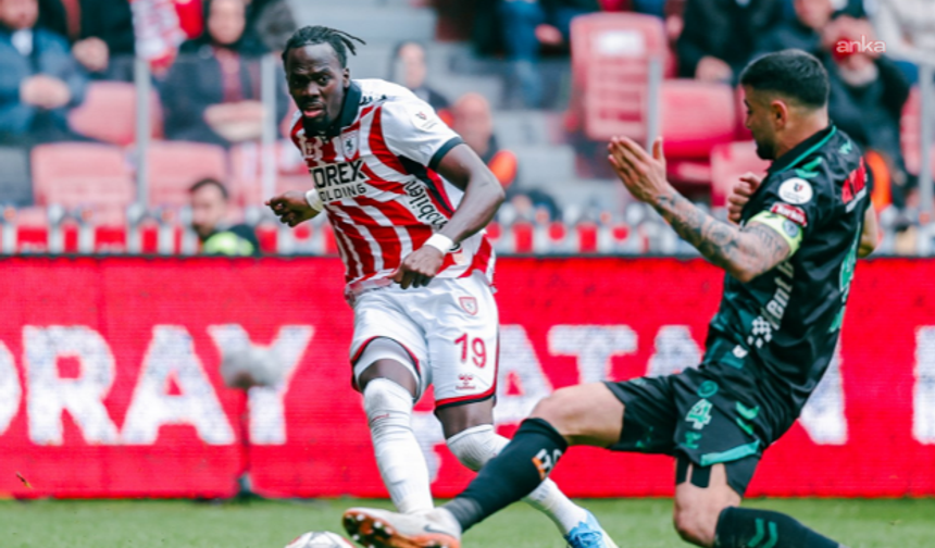 Samsunspor, Tümosan Konyaspor ile 2-2 berabere kaldı