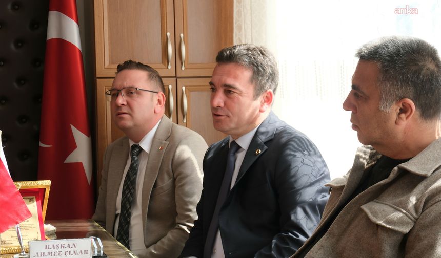 Sivrihisar Belediye Başkanı Dökmeci'nden esnaf odalarına 'hayırlı olsun' ziyareti