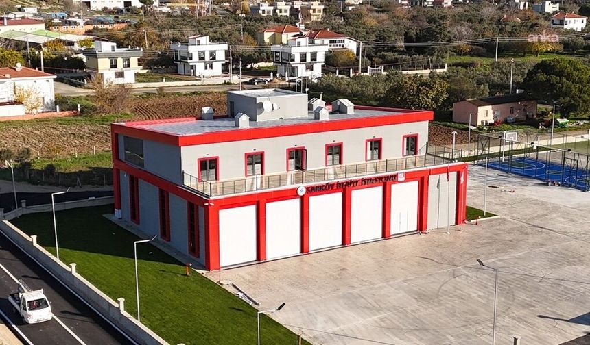 Tekirdağ Büyükşehir Belediyesi, Şarköy İtfaiye İstasyonu'nu yarın hizmete açıyor