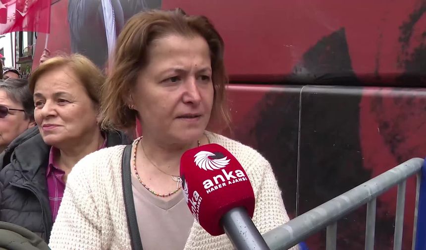 CHP'nin Karabük'teki 'Millet İradesine Sahip Çıkıyor' mitingine katılan vatandaş: 'Gasbolan irademi geri almak için buradayım'