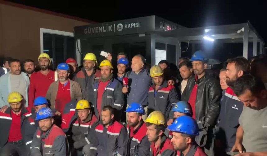 27 gündür direnişte olan Özşen Madencilik işçileri kazandı
