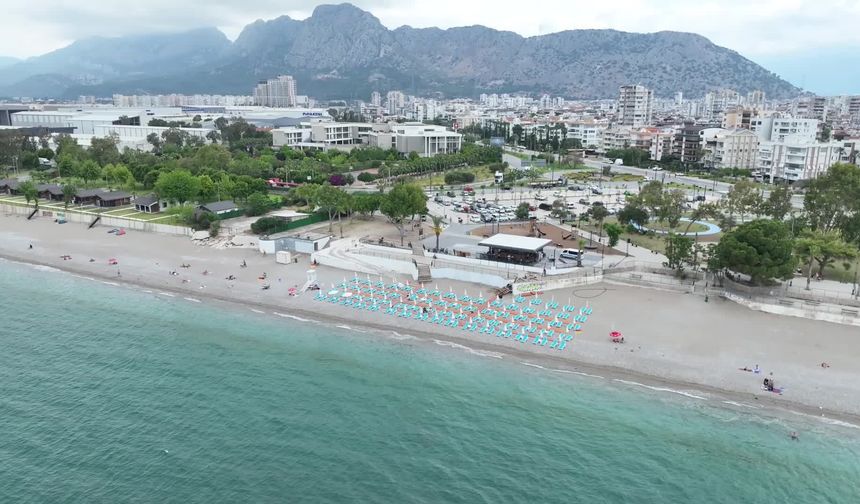 Antalya Büyükşehir Belediyesi'nin ANET plajı sezona hazır