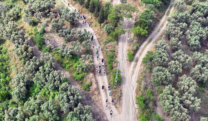 'DOCA Tirilye Ultra' koşusuna 25 şehirden bin 40 sporcu katıldı