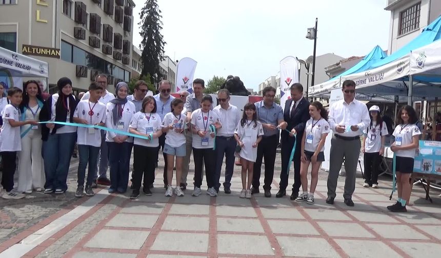 Edirne'de bilim festivali düzenlendi
