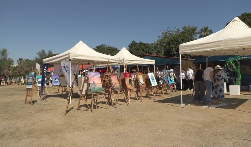 Muratpaşa'da sanat ve çevre buluşması
