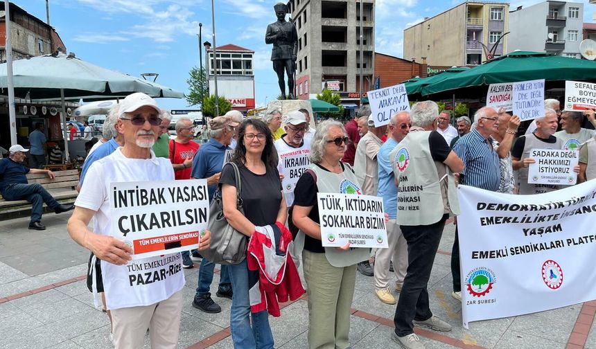 Pazar'da emeklilerden enflasyon tepkisi: Mutfakta yangın sürüyor