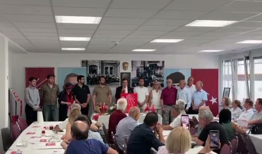 Almanya CHP Baden Birliği topluca istifa ederek YENİ Parti'ye katıldı