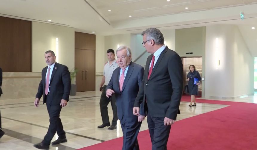 BM Genel Sekreteri Guterres: 'Kıbrıs sorununda çözüm için kararlıyız'