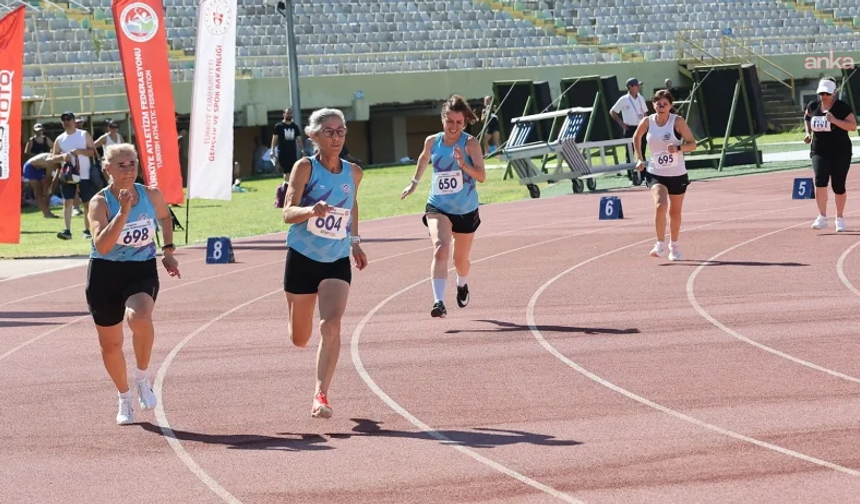 Bodrumlu milli atlet Fatma Anter, Türkiye Masterlar Atletizm Şampiyonası'nda Türkiye rekoru kırdı