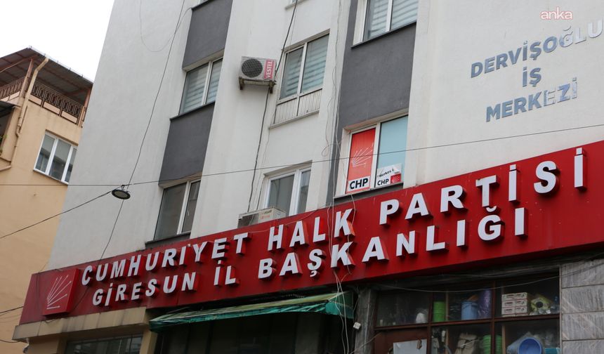 CHP Giresun'da İl Kadın Kolları Yönetimi de görevden alındı