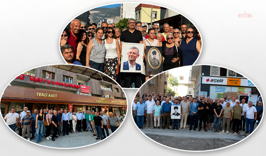 Hatay'da CHP'li üç merkez ilçe başkanı ve yönetimi partilerinden istifa etti