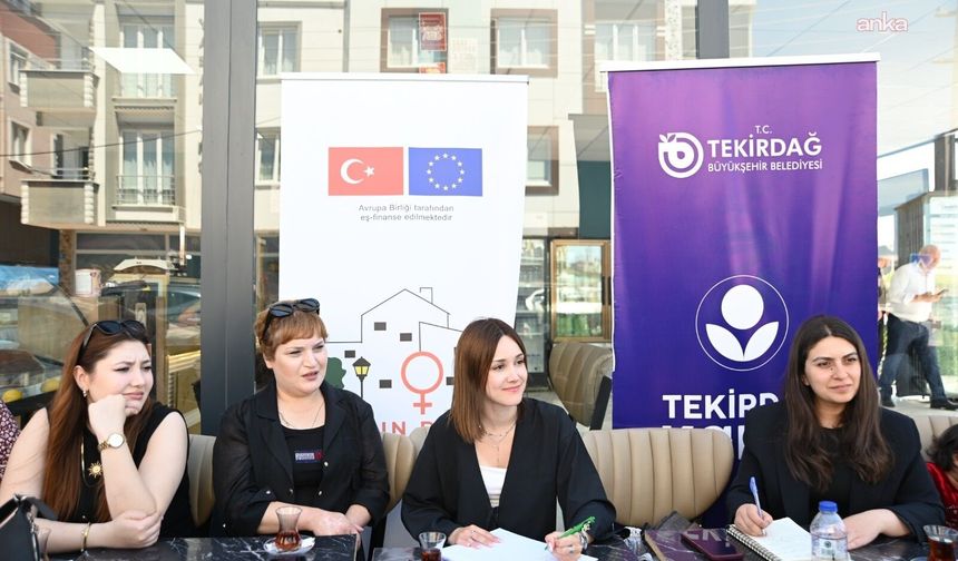 'Kadın Mahalle Meclisleri' buluşmaları, Tekirdağ'ın ilçelerinde devam ediyor