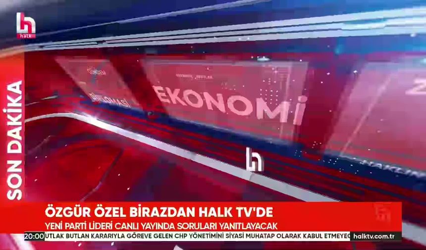 Özgür Özel: Halk siyaset için bir dekor değil