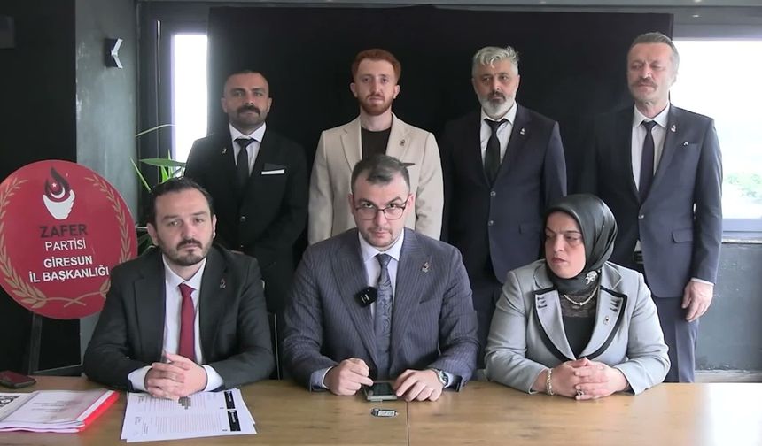 Zafer Partisi Giresun örgütünden AVM projesine ilişkin suç duyurusu: 'Halktan izinsiz para toplanıyor'