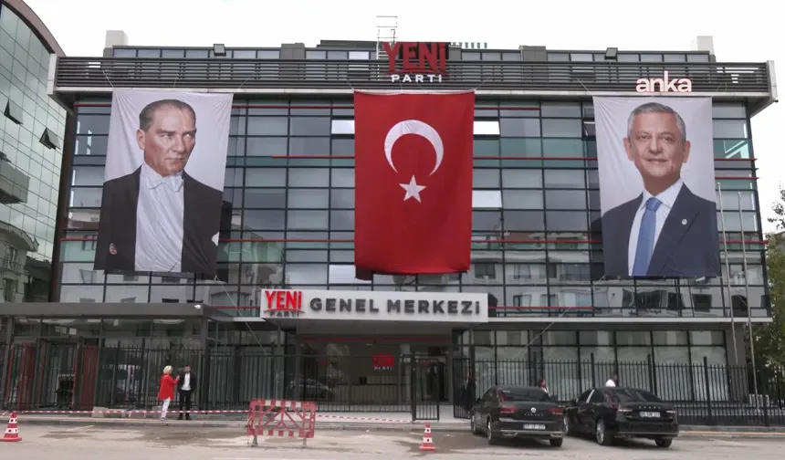 YENİ Parti Genel Merkezi kapılarını açıyor