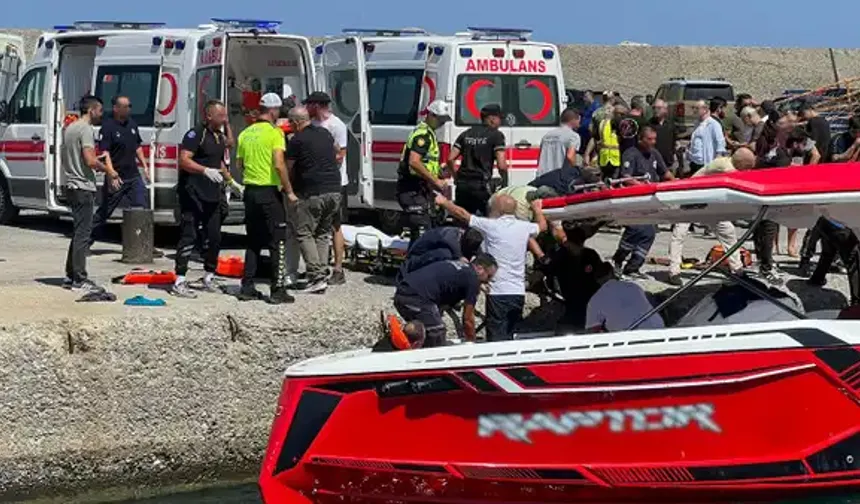 Girne’deki gemi faciasında 8 kişi gözaltına alındı