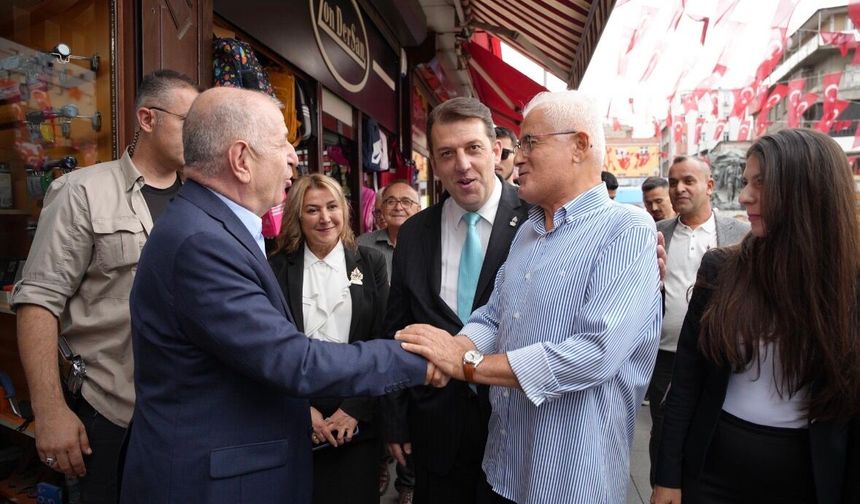Ümit Özdağ Zonguldak’ta vatandaşlarla buluştu