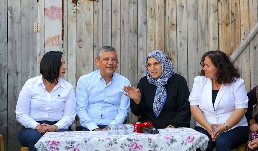 Özgür Özel’den ev hanımlarına sigorta vaadi
