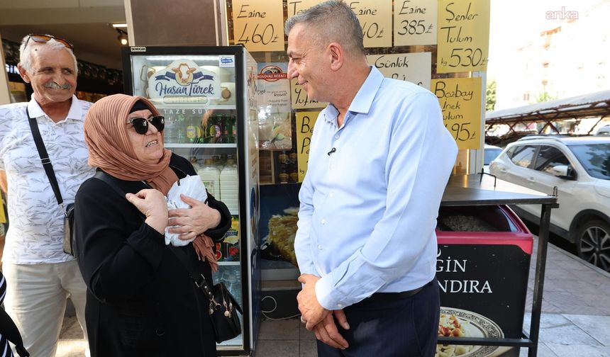 Şehzadeler Belediye Başkanı Şimşek'ten Nişancıpaşa esnafına ziyaret