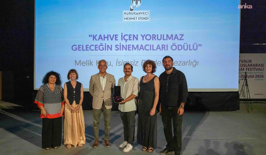 Ayvalık Film Festivali başladı: 'Geleceğin Sinemacıları Ödülü'ne Melik Kuru layık görüldü