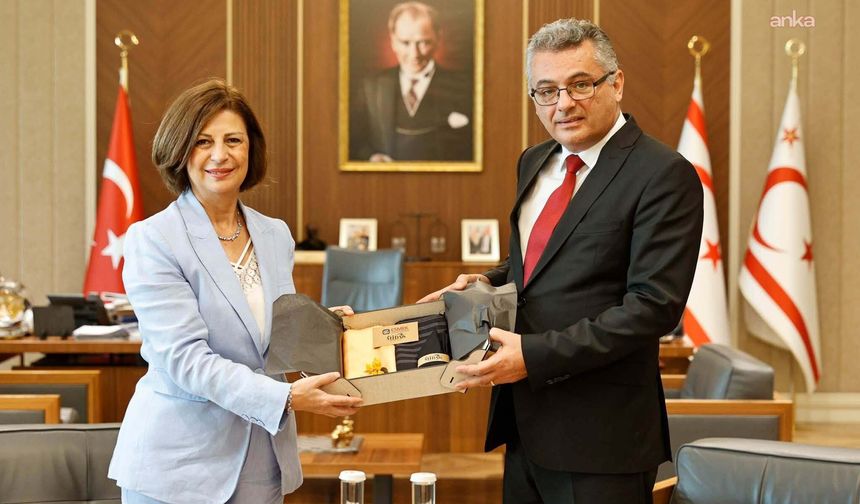 Eskişehir Büyükşehir Belediye Başkanı Ünlüce, KKTC'de temaslarda bulundu