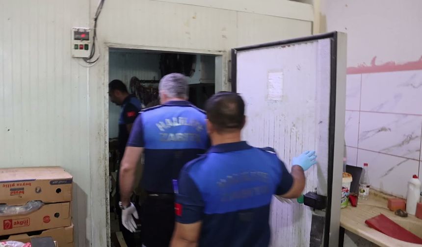 Şanlıurfa'da gıda denetimi: 315 kilo bozuk ete el konuldu