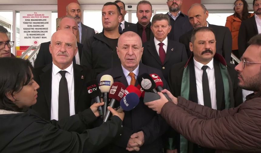 Ümit Özdağ'ın 'tehdit' davası: Benim göstereceğim şey fiziksel şiddet değil, bilgiye dair evraktır