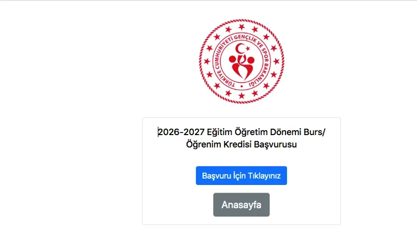 KYK burs başvuruları başladı! Son tarihe dikkat