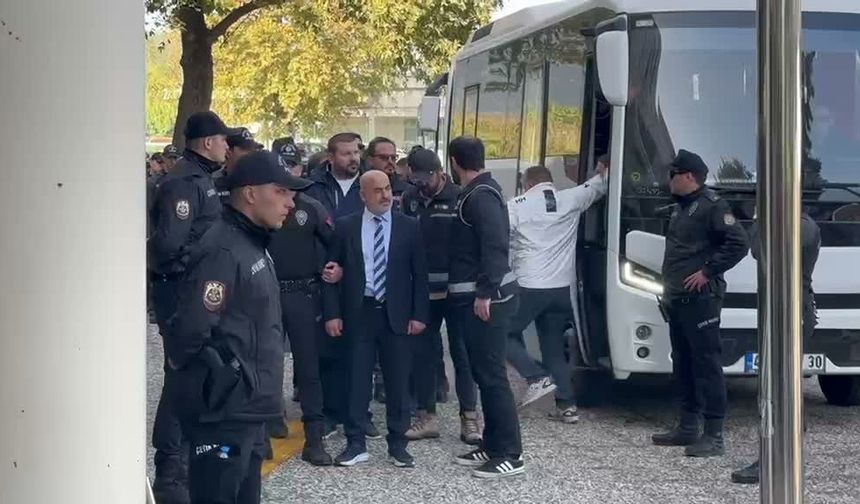 Milas Belediye Başkanı Fevzi Topuz ve 19 şüpheli adliyeye sevk edildi