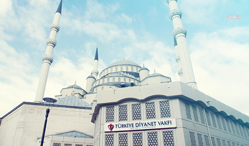 Türkiye Diyanet Vakfı'ndan fon iddialarına yanıt: 'İlgili fonlarda Vakfın herhangi bir mali kaynağı bulunmamaktadır'