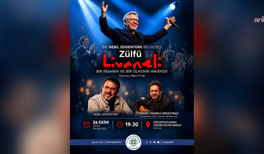 Zülfü Livaneli'nin hikayesi ve eserleri, Muğlalı sanatseverlerle buluşacak