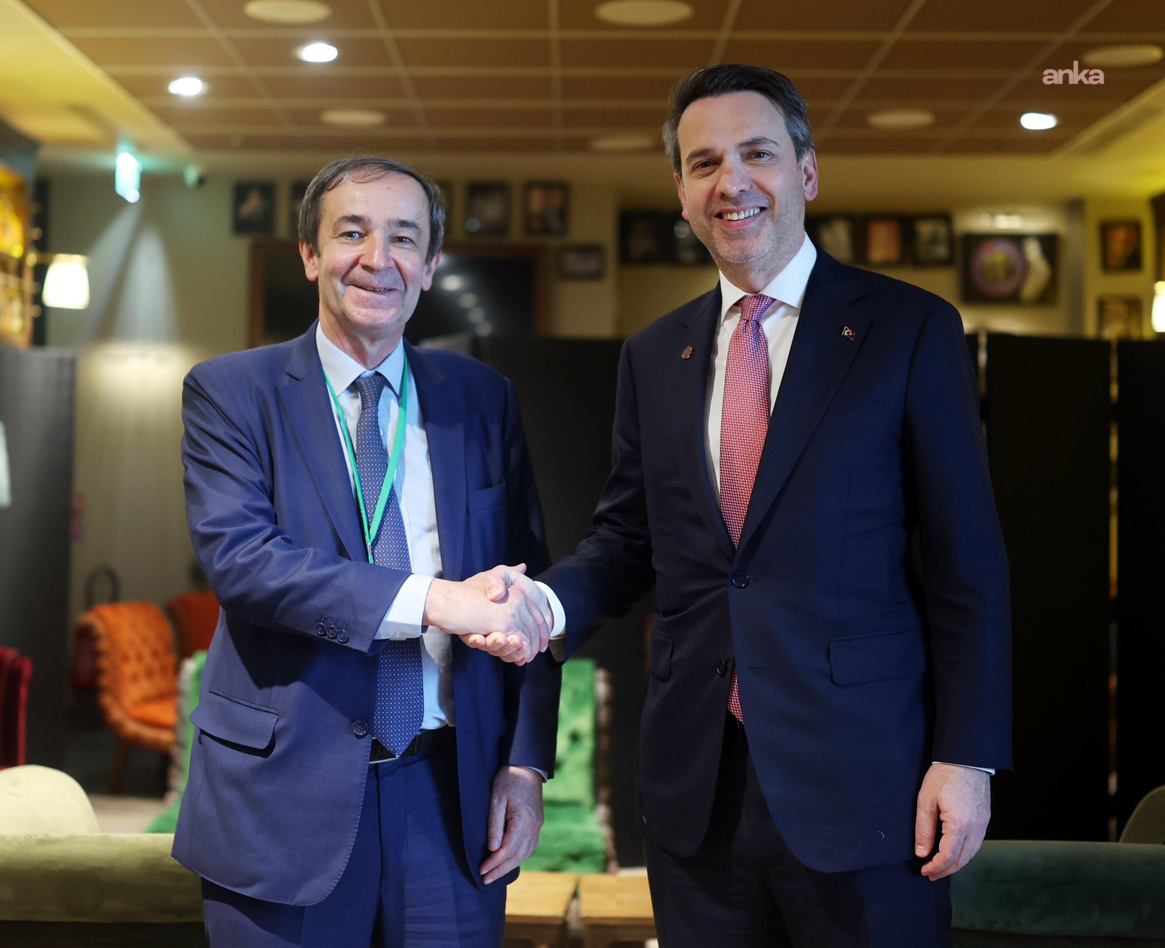 Bakan Bayraktar, EDF CEO'su Fontana ile görüştü