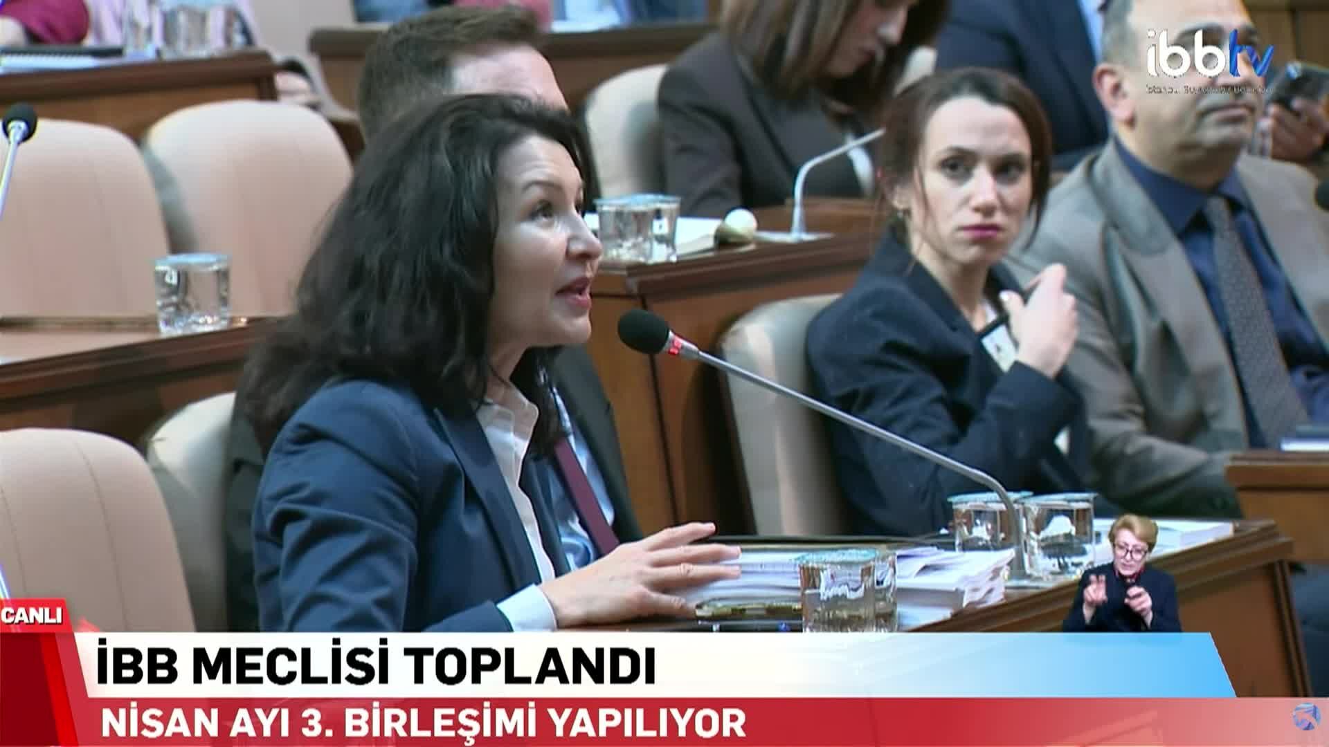 İBB Meclisi'nde Ülkü İnanlı'dan iktidara sorumluluk çağrısı: 'İktidar sorumluluk işidir, beceremiyorsanız istifa edeceksiniz'