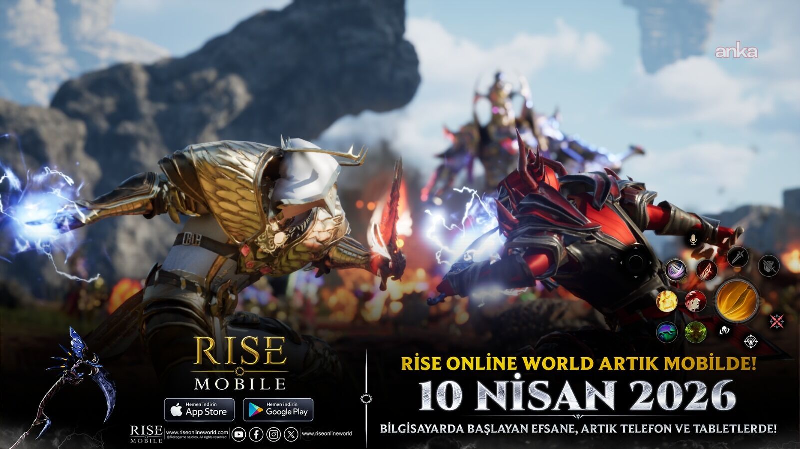 Rise Online World, mobil platformda küresel lansmana hazırlanıyor